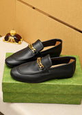 Gucci Leather Chain Loafers — hero